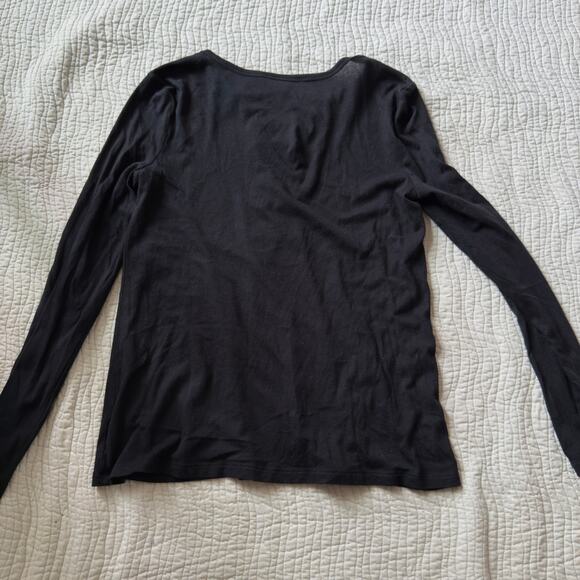 Vintage Express One Eleven Lace Up Shirt Print Weekend Fall Heart Grunge - Picture 4 of 6